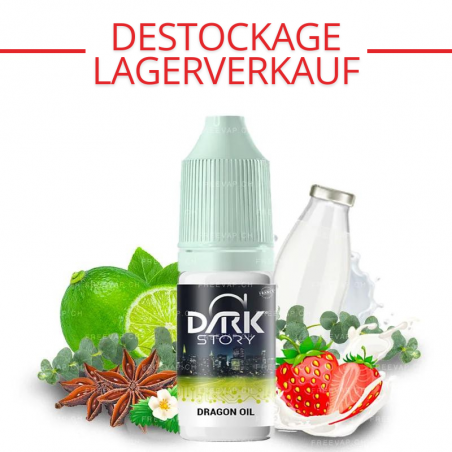 E-Liquid Dragon Oil (Erdbeermilch, Anis & Limette) - Dark Story - Alfaliquid | 10ml