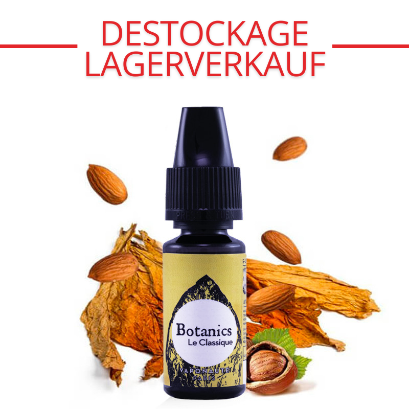 E-liquide Le Classique (tabac brun et blond) - Botanics 10 ml