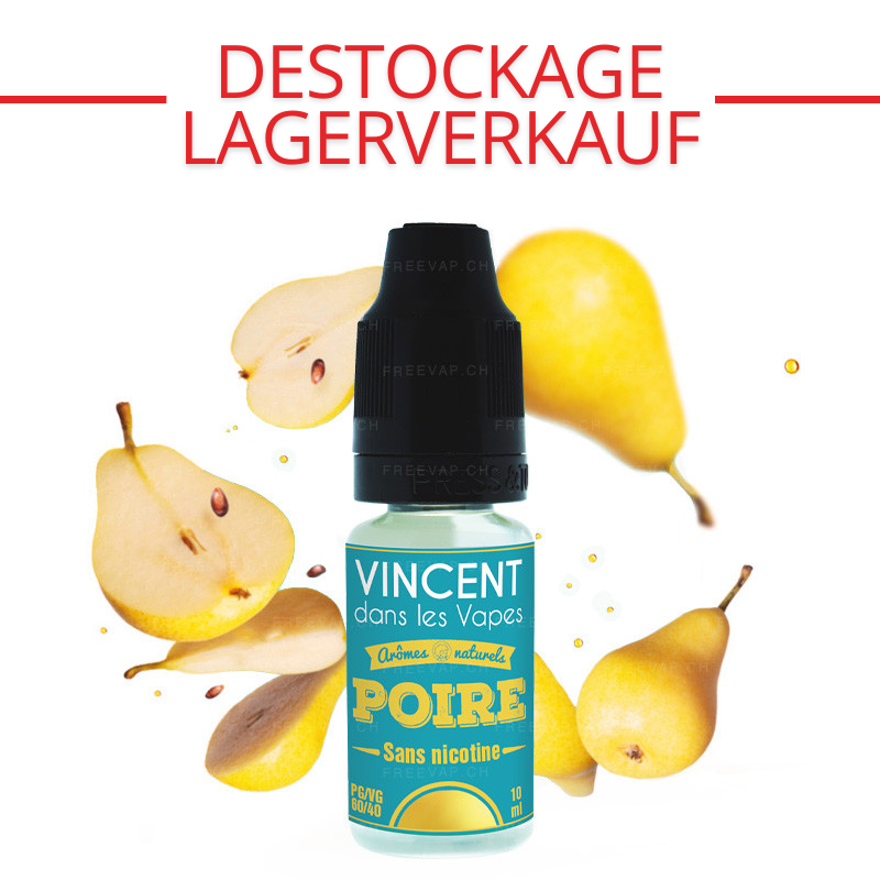 E-Liquid Birne - Natürliches Aroma Vincent dans les Vapes | 10 ml