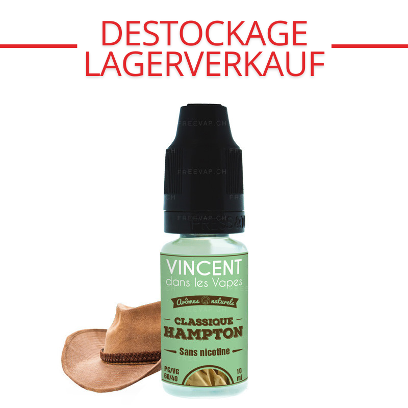 Classic Hampton - Natural Flavour Vincent dans les Vapes | 10ml