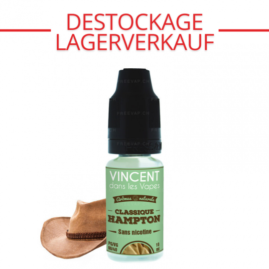 Classic Hampton - Natural Flavour Vincent dans les Vapes | 10ml