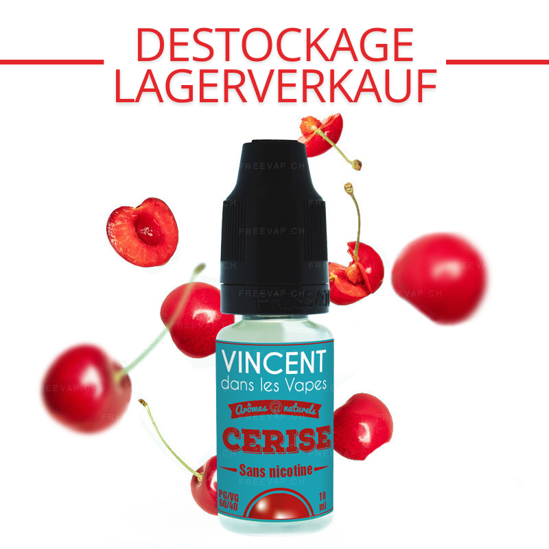 E-liquide Cerise - Arômes Naturels Vincent dans les Vapes 10 ml