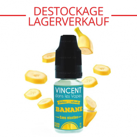 Banana - Natural Flavour Vincent dans les Vapes | 10 ml