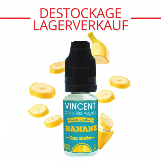 Banana - Natural Flavour Vincent dans les Vapes | 10 ml