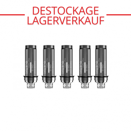 Verdampferköpfe Cleito Pro - Aspire | 5er-Pack