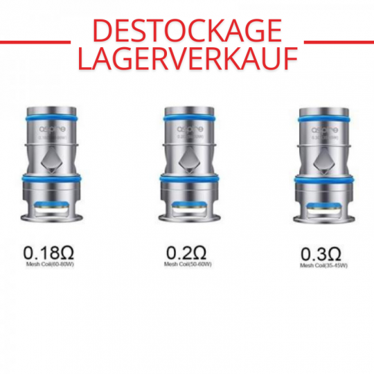 Verdampferköpfe Odan Mesh - Aspire | 3er-Pack