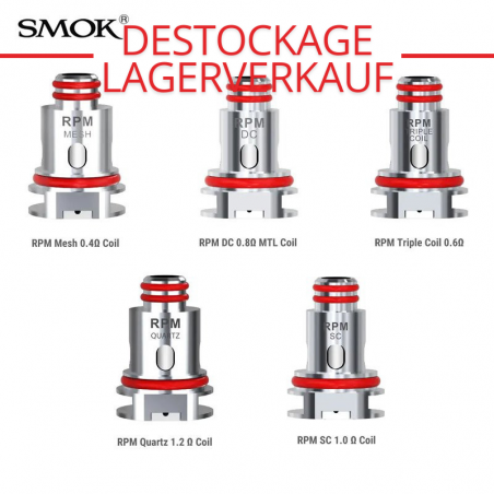 Résistances RPM - Smok | Pack x5