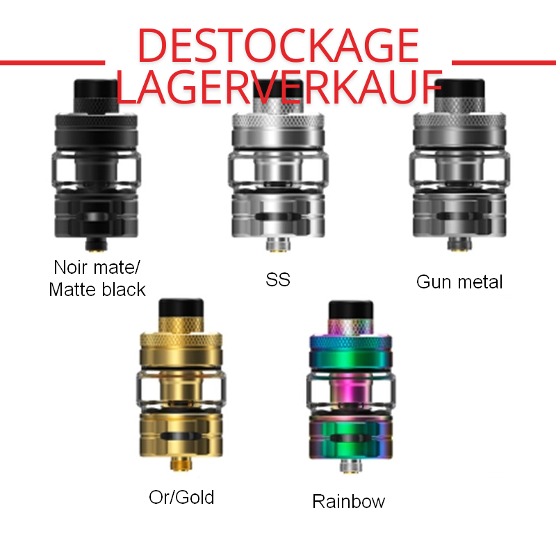 Clearomiseur Launcher tank - Wirice by Hellvape - Tous coloris