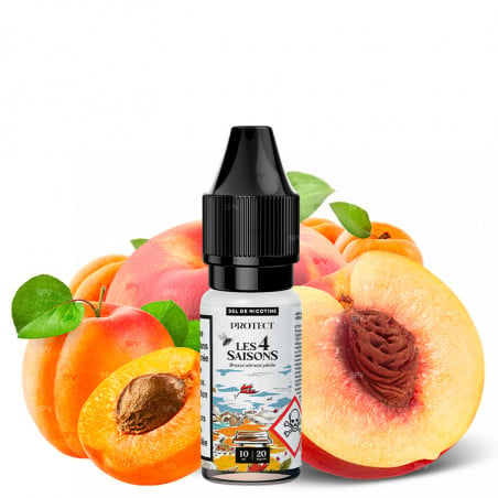 Brassé Abricot Pêche (Sels de nicotine) - Automne - Les 4 Saisons by Protect | 10ml