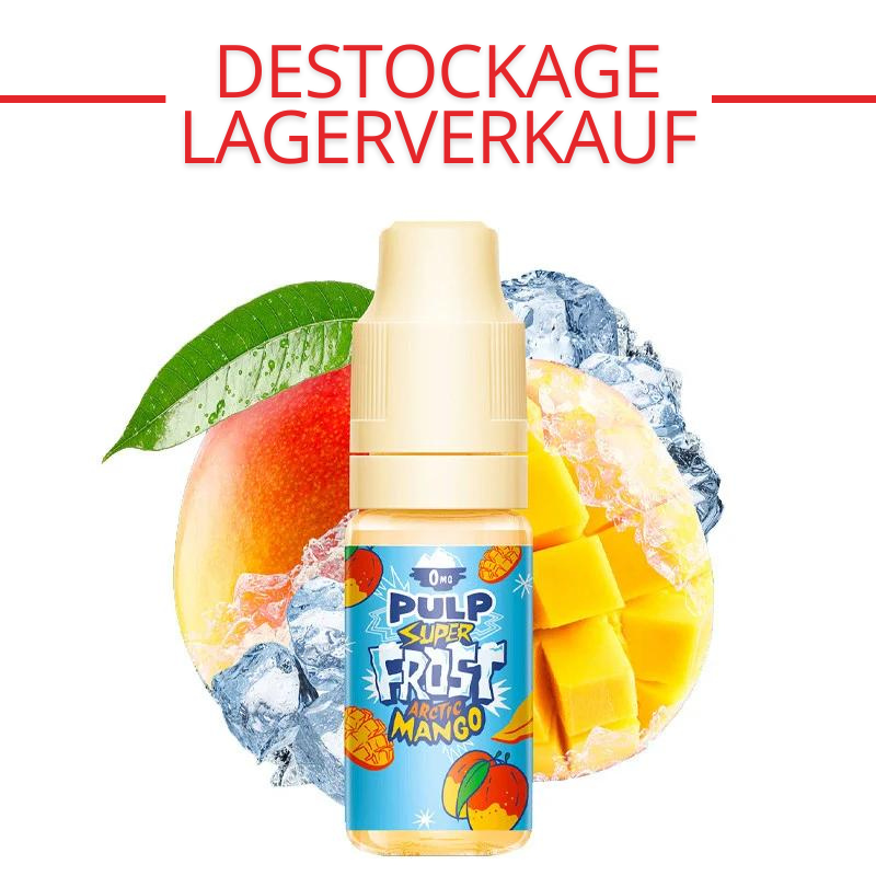 E-Liquid Arctic Mango (frostige Mango) - Super Frost & Furious 10 ml