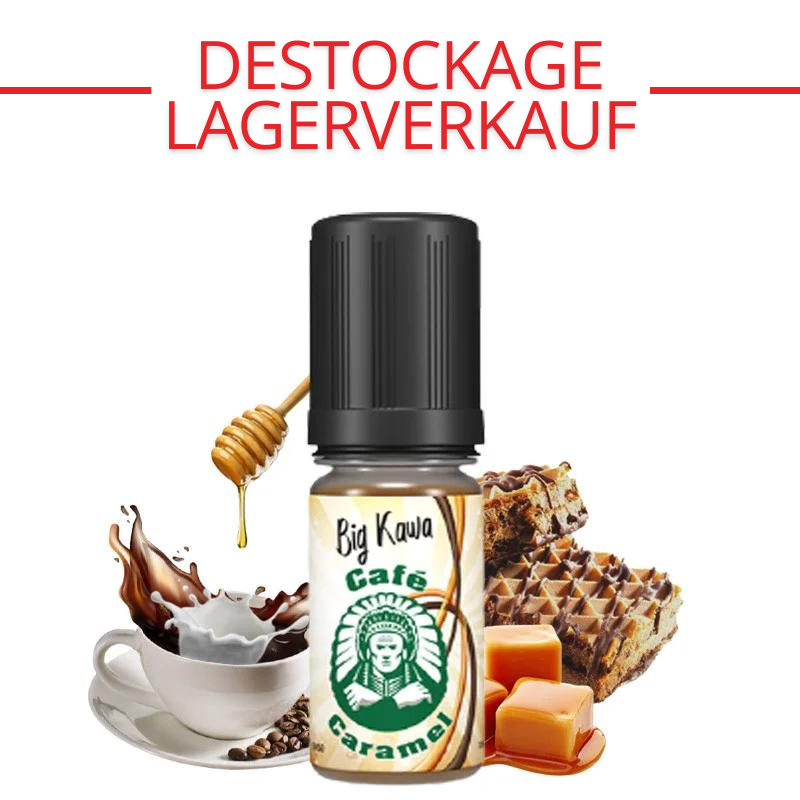 E-liquid Big Kawa (coffee, caramel, milk, honey, wafer, hazelnut) - O'Jlab 10 ml