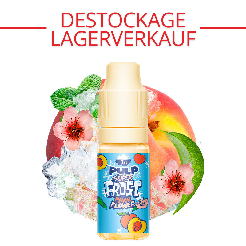 E-Liquid Peach Flower (Pfirsich, Aloe Vera, Frische) - Super Frost & Furious 10 ml