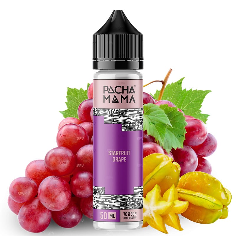 E-liquid Starfruit Grape 50 ml -Pachamama