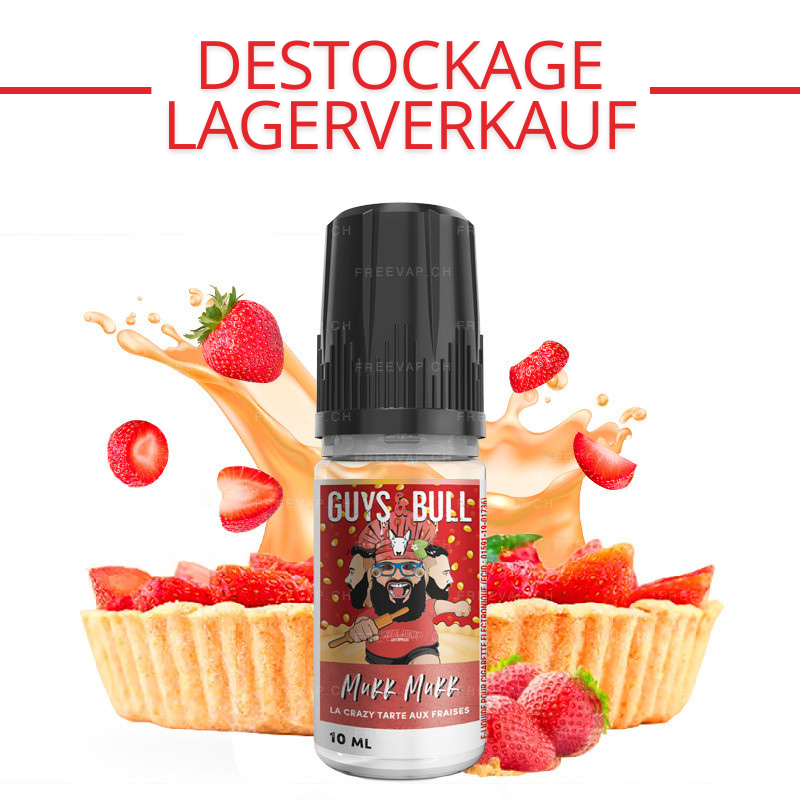 E-Liquide La Crazy Tarte aux Fraises - Guys & Bull | 10ml