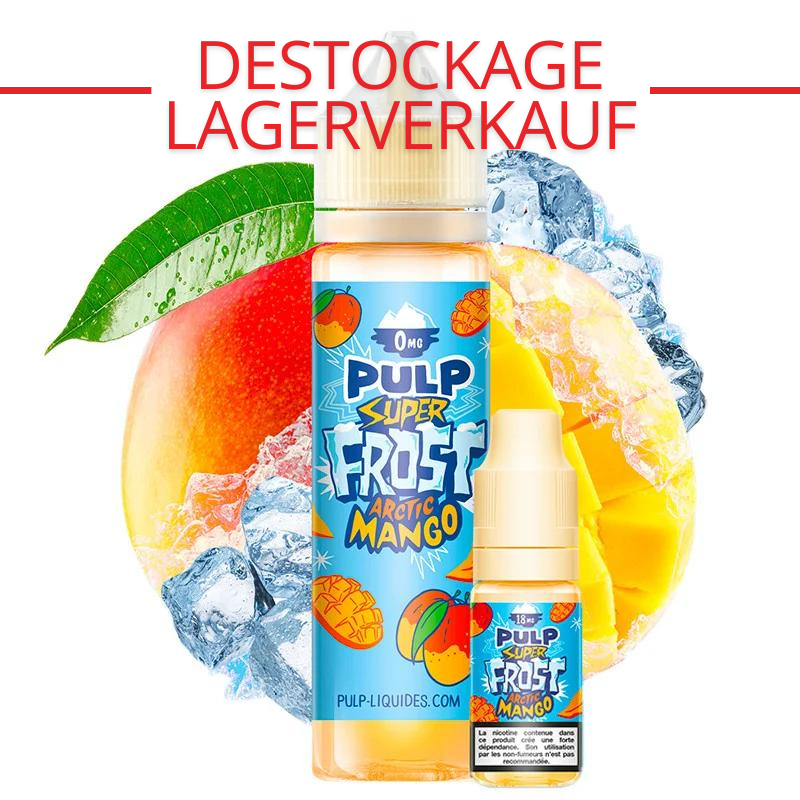 60 ml E-Liquid Arctic Mango - Super Frost - Frost & Furious by Pulp mit Nikotin