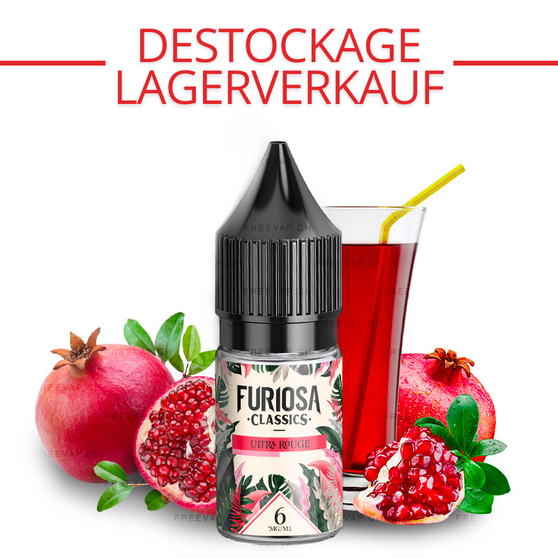 E-liquid Ultra Rouge (grenadine) - Classics 10 ml