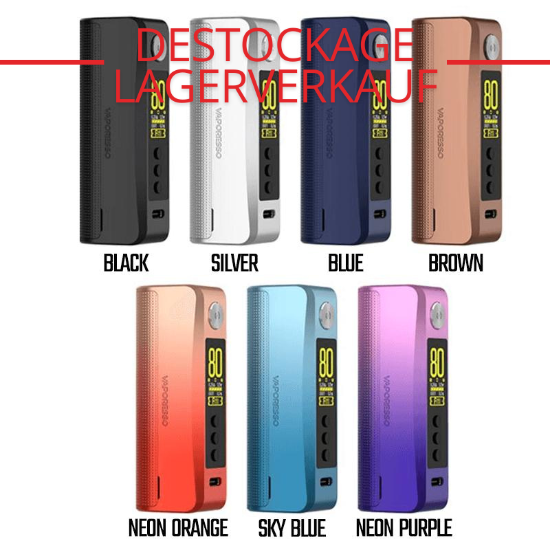 Gen 80S Box Vaporesso Neue Farben | 80W 18650er Akku