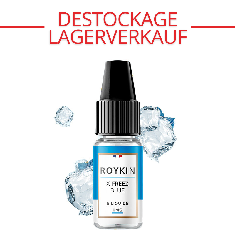 E-Liquid X-Freez Blue (Frische Blaue Minze) - Roykin | 10 ml