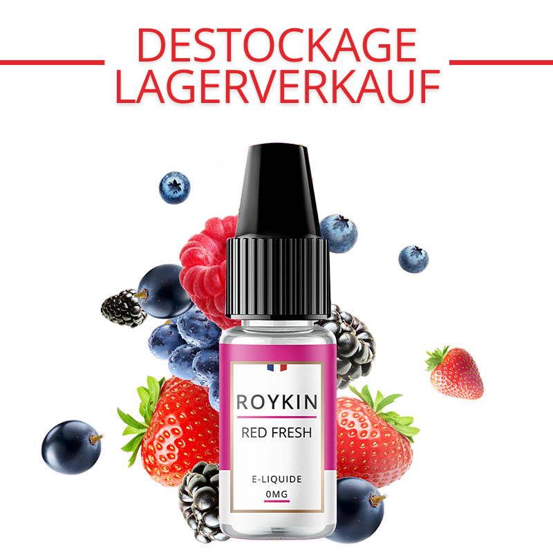 E-Liquid Red Fresh (Bonbons & Rote Früchte) - Roykin | 10 ml