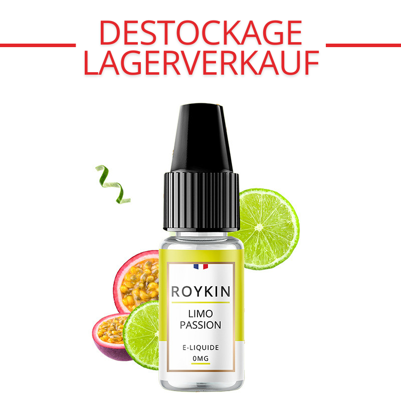 E-Liquid Limo Passion (Maracuja-Limonade) - Roykin | 10 ml