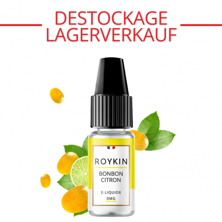 E-liquide Bonbon citron - Roykin | 10 ml