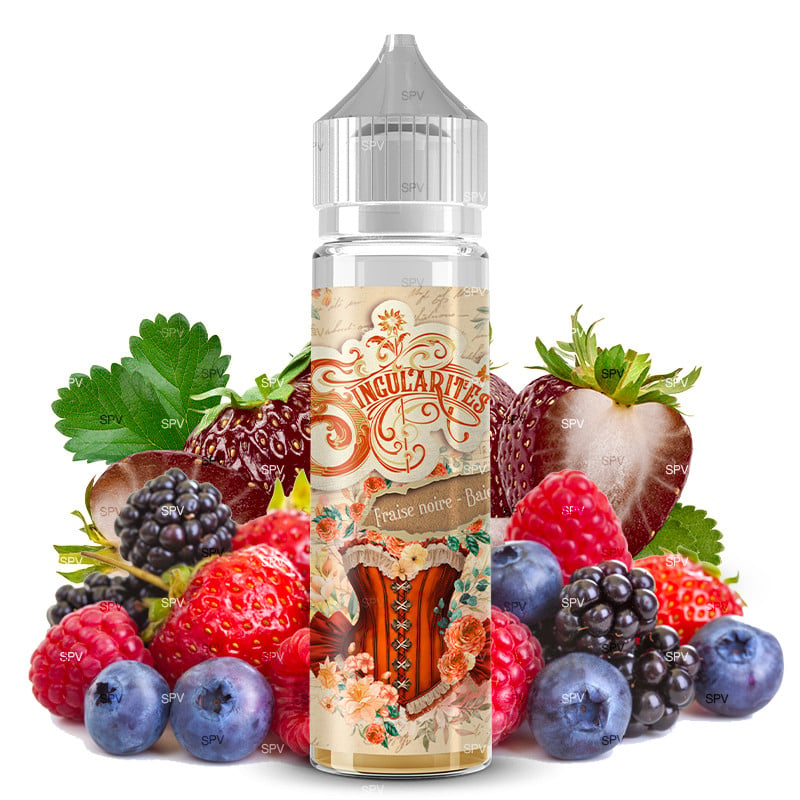 E-liquid Black Strawberry Red Berries - Singularités by Al-Kimiya | 50 ml