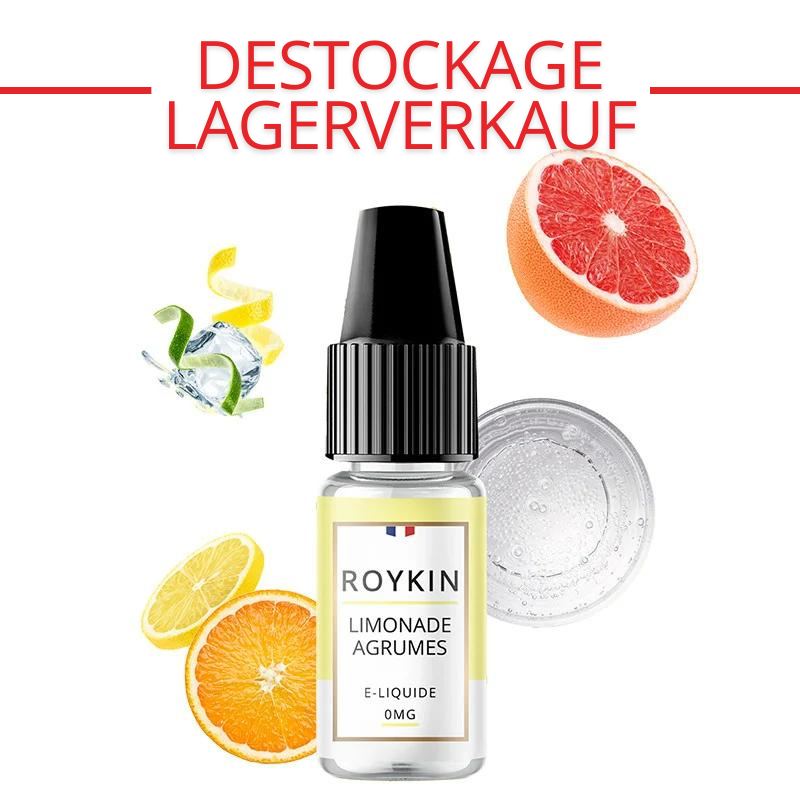 E-Liquid Limonade Agrumes (Zitrusfrüchte) - Roykin | 10 ml