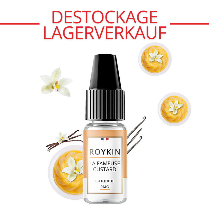 E-Liquid Die berühmte Custard ( Vanillecreme) - Roykin | 10 ml