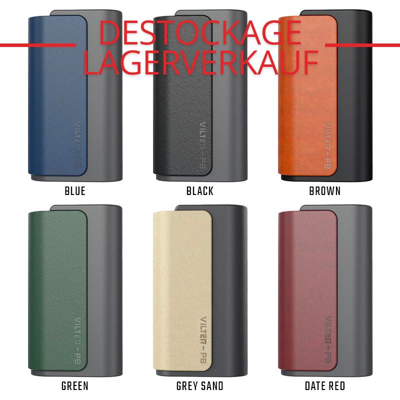 Coloris de la Powerbank Vilter et Vilter S