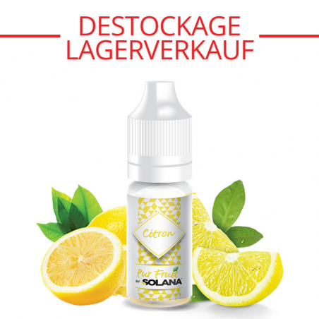 E-liquide Citron - Pur Fruit by Solana | 10ml