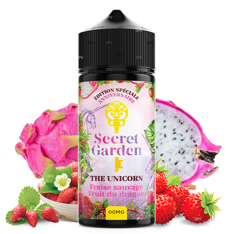 E-liquide The Unicorn - Édition Spéciale Anniversaire - Secret Garden