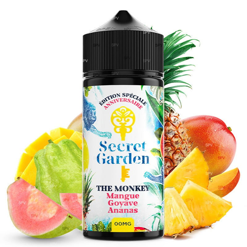 E-liquide The Monkey - Édition Spéciale Anniversaire - Secret Garden