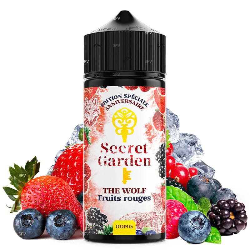 E-liquide The Wolf - Édition Spéciale Anniversaire - Secret Garden