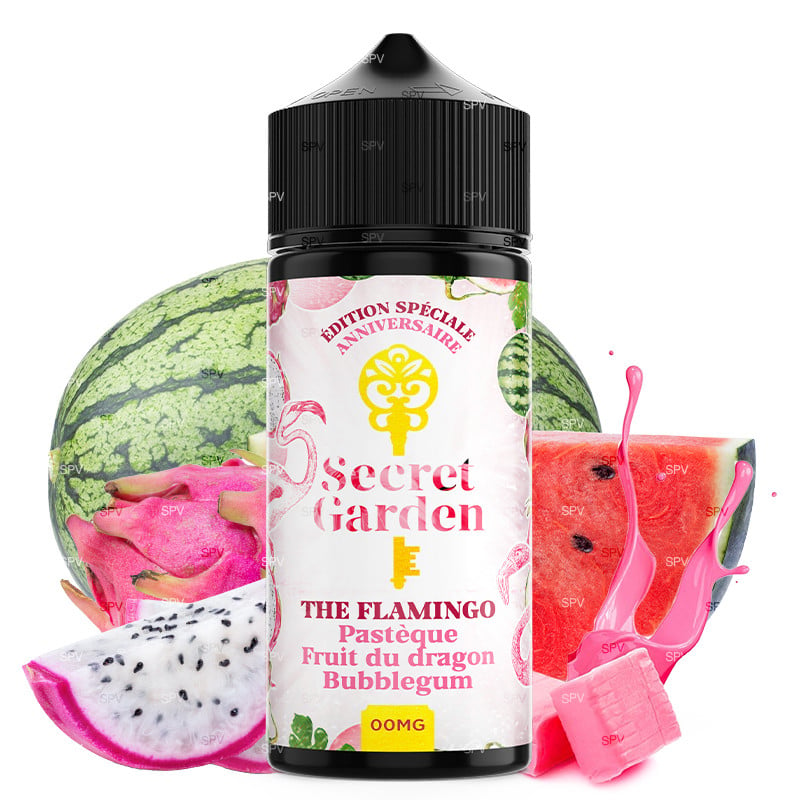 E-liquide The Flamingo - Édition Spéciale Anniversaire - Secret Garden