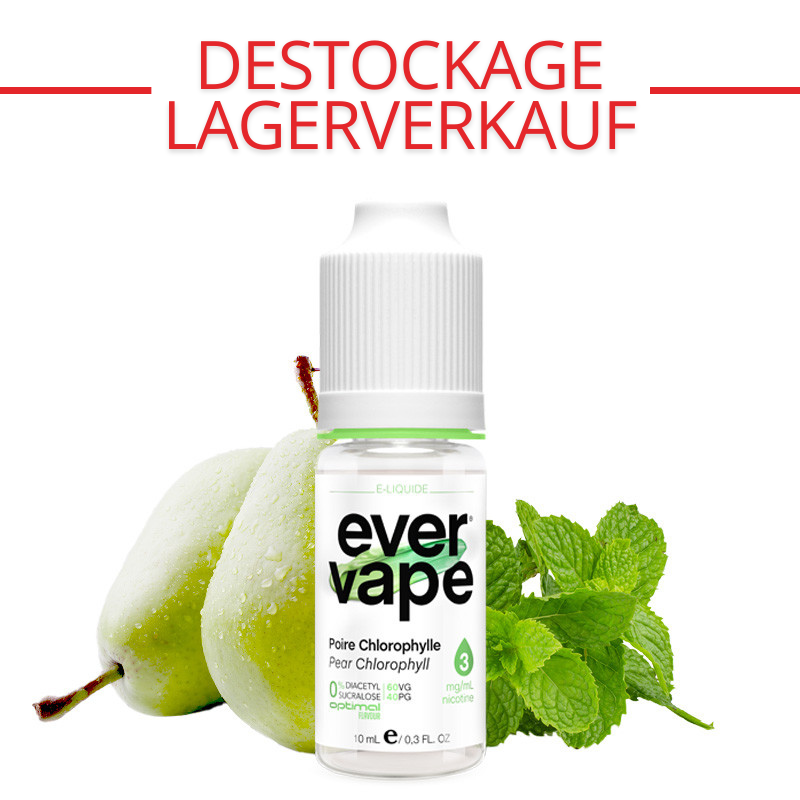 E-liquid Pear Chlorophyll - Ever Vape 10 ml