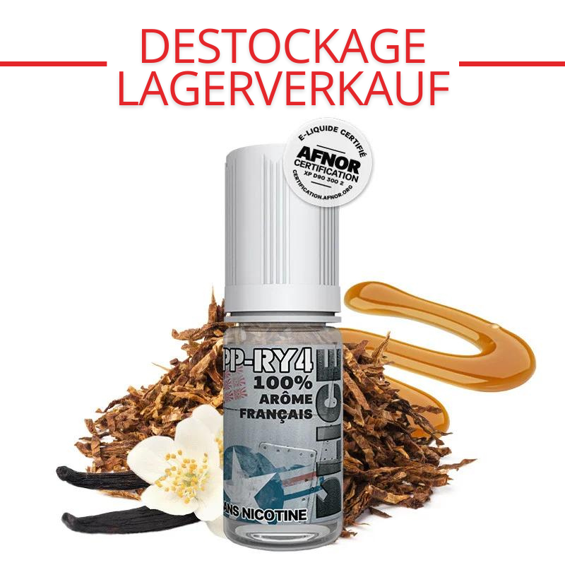 E-liquide PP-RY4 (tabac blond, vanille, caramel) - D'lice 10 ml