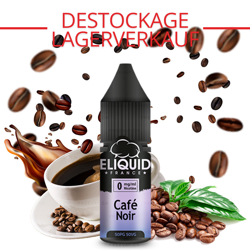 E-Liquid Café Noir - Originals by Eliquid France | 10ml