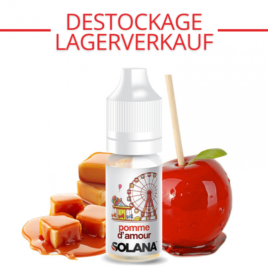 E-liquide Pomme d'amour - Solana | 10ml