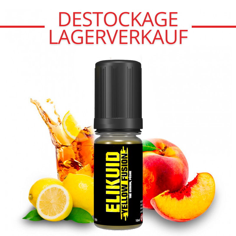 E-Liquid Yellow Fusion (Pfirsich-Eistee & Zitrone) - Elikuid by O'Jlab