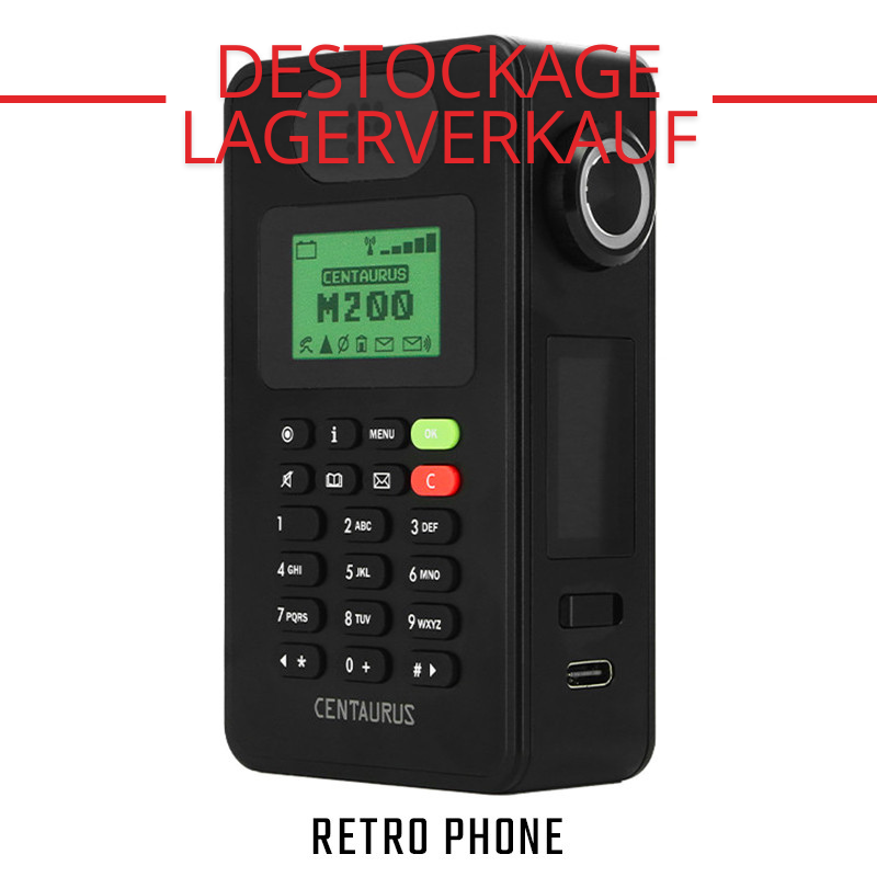 Akkuträger Centaurus M200 Retro Edition von Lost Vape - Retro Phone