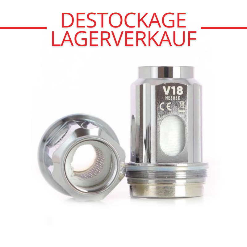 Pack de 3 résistances TFV18 par Smoktech