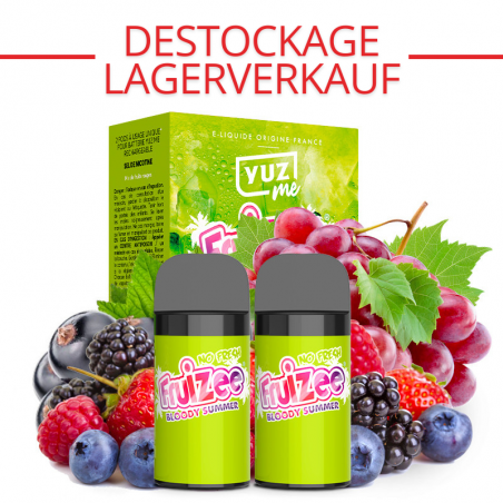 Kartuschen Yuz Me - Bloody Summer No Summer (No fresh) - Yuz by Eliquid France | 2er Pack