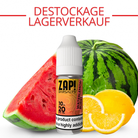 Watermelon Burst - Nicotine salts - Zap! Barsalts by Zap! Juice | 10 ml