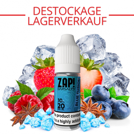 Blue Fusion - Nikotinsalze - Zap! Barsalts by Zap! Juice | 10 ml