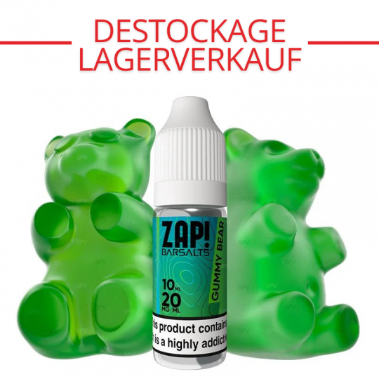 Gummy Bear - Nicotine salts - Zap! Barsalts by Zap! Juice | 10 ml