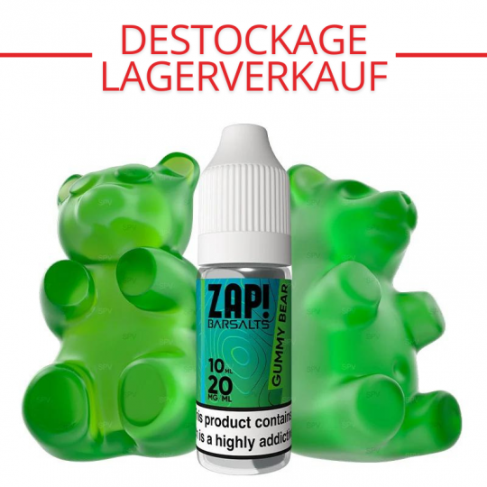 Gummy Bear - Sels de nicotine - Zap! Barsalts by Zap! Juice | 10 ml