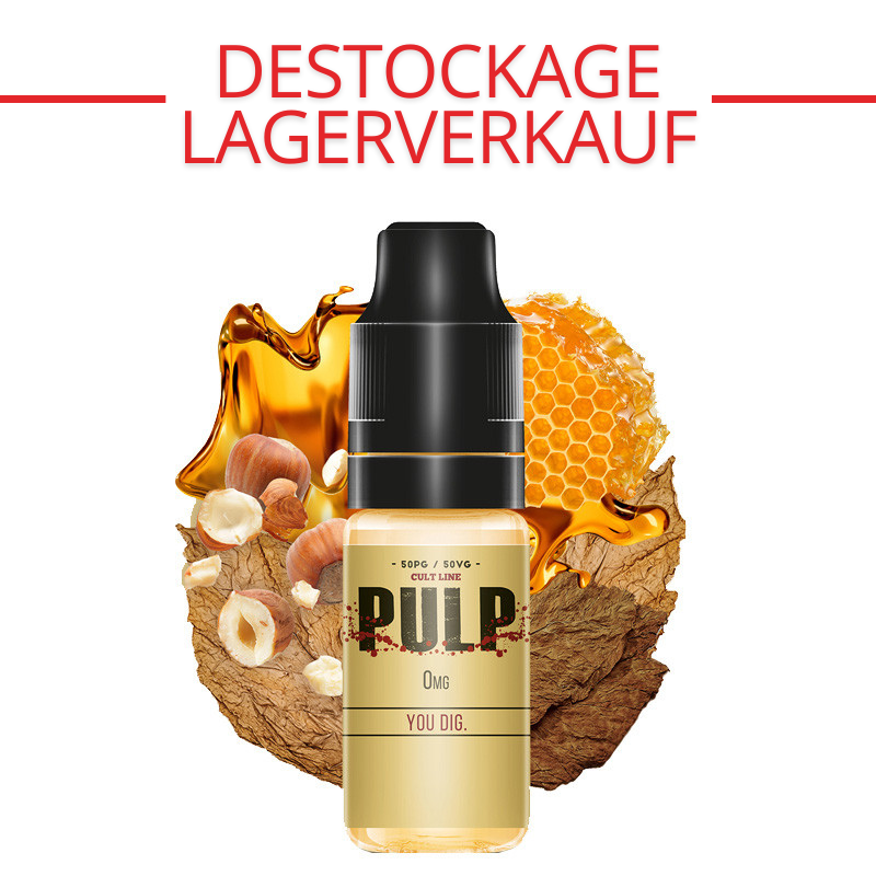 E-liquide You Dig (tabac blond, noisette) - Cult Line by Pulp 10ml