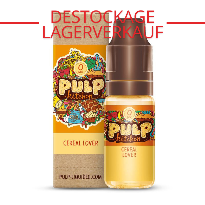 E-liquide Cereal Lover (céréales, caramel, cookies) - Pulp Kitchen 10 ml