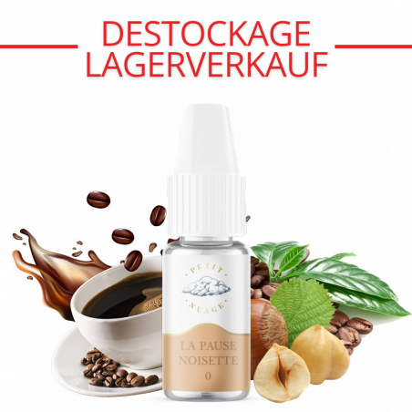 E-Liquid La Pause Noisette ( Café Gourmand, Haselnuss) - Petit Nuage | 10 ml