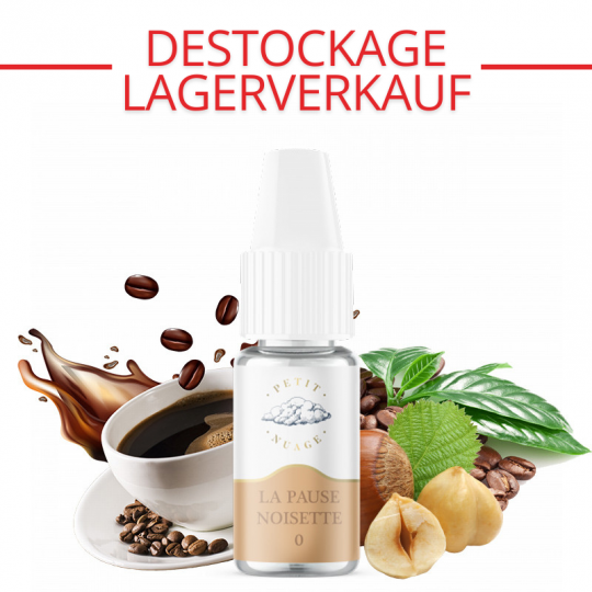 E-Liquide La Pause noisette - Petit Nuage | 10 ml